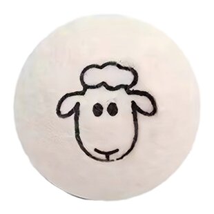 猫咪猎物球静音羊毛球玩具猫咪追逐自嗨解闷神器逗猫棒耐咬毛绒球