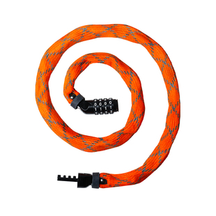 ULAC新款自行车锁链条锁抗剪防盗密码锁电动车玻璃拉门锁运动器械