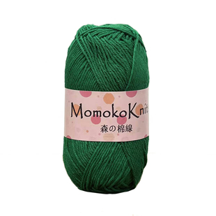 8股森系棉线钩针包包帽子麻线杯垫小森棉线8股12股Momoko手作物语