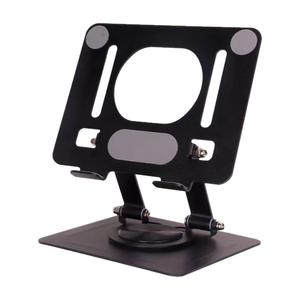 碳素钢平板支架手机桌面通用加厚金属可折叠旋转支撑架散热器底座