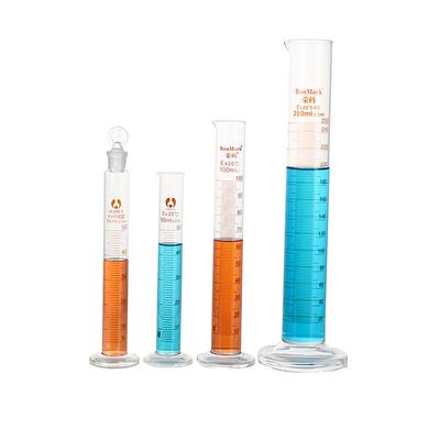 玻璃量筒具塞规格齐全计量精准