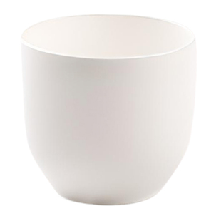 依山石坊一级骨瓷茶水杯白酒杯优质纯白江中杯陶瓷杯酒店摆台餐具