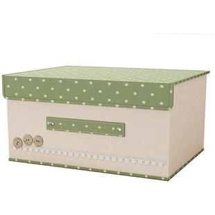 无纺布收纳箱家用布艺储物盒整理箱衣柜折叠收纳盒带盖衣服储物箱