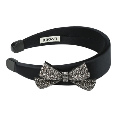 【轻奢仿钻蝴蝶结黑色】海绵发箍