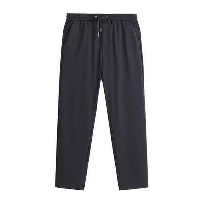 雷迪波尔垂感弹力休闲针织裤