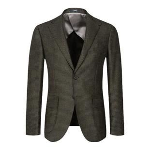 【猎装西服】LAMPO/蓝豹男士套装西服花呢猎装领商务西装外套