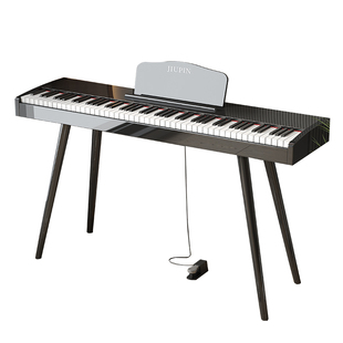 九品便携式电钢琴88键重锤家用专业考级幼师木质初学者电子钢琴