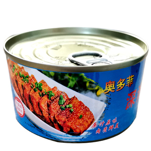 奥多菲渤海湾深海五香带鱼罐头即食下饭菜中段刀鱼海鲜罐头装正品