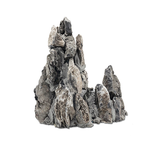 青龙石假山鱼缸拼接真石头大型造景松皮石水族箱装饰摆件自然水景