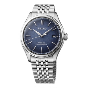 SEIKO精工手表新款男表商务正装时尚休闲机械防水腕表 情侣礼物