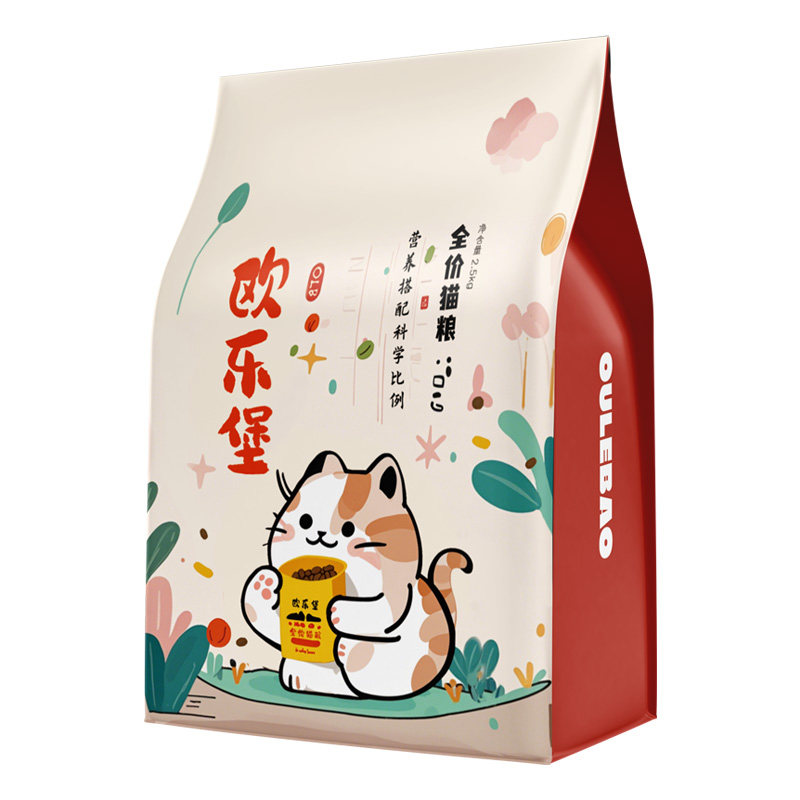 全价冻干猫粮5斤装流浪猫家猫成猫全价膨化粮