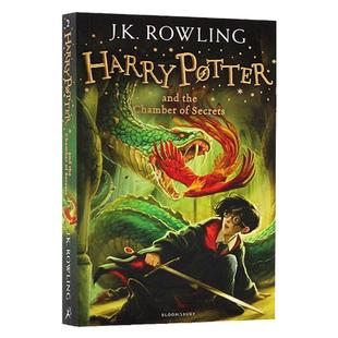 哈利波特与密室2 英文原版 Harry Potter and the Chamber of Secrets 罗琳Rowling 课外阅读 电影原著 搭神奇动物在哪里 圣诞小猪