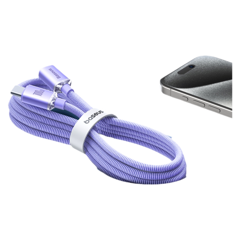 倍思iPhone18CtoC快充线100W