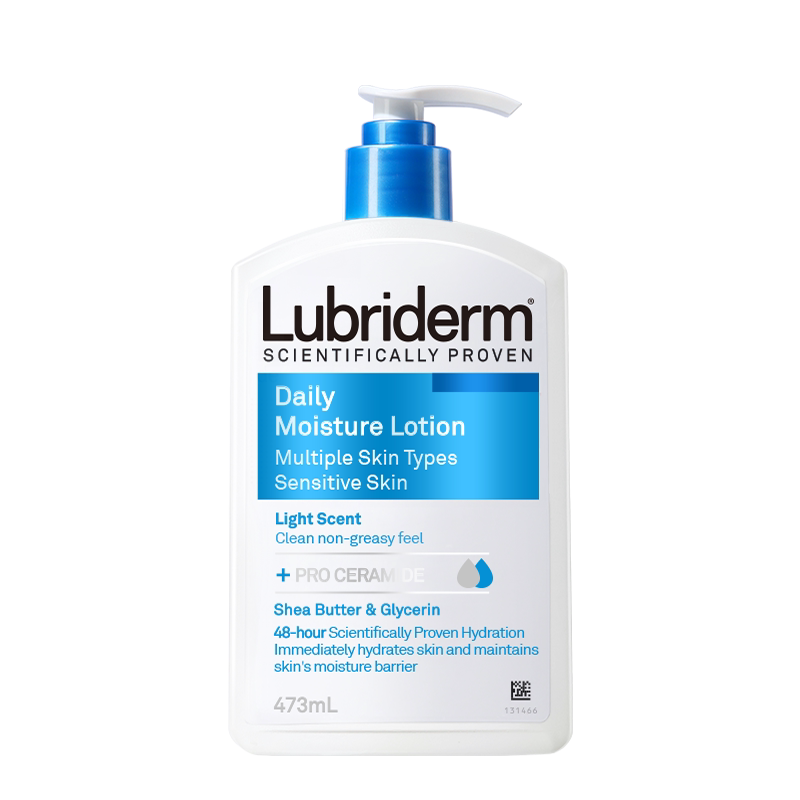 【自营】强生lubriderm露比黎登身体乳润肤留香滋润保湿473ml乳液