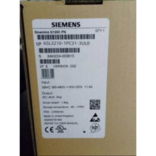 议价6SL3210-1PC31-3UL0西门子G120变频器37kW议三相6SL32101PC31