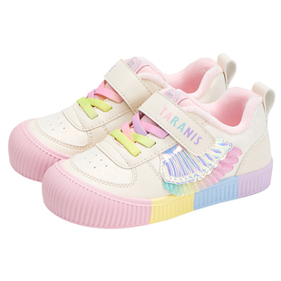 泰兰尼斯童鞋冬季儿童幼儿园室内鞋保暖女童学步鞋男童休闲板鞋子