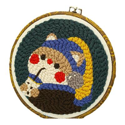 diy手工绣哈尼情侣俄罗斯