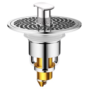 洗手盆漏水塞子卫生间脸盆按压式弹跳塞面盆下水器水池跳塞芯通用