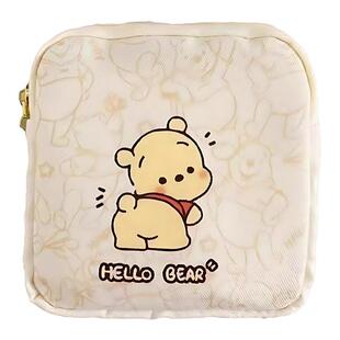 卫生巾姨妈巾收纳包月事小包学生随身便携可爱少女帆布女生收纳袋