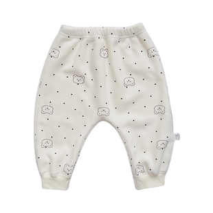 婴儿裤子秋冬加绒保暖大屁屁裤婴幼儿衣服休闲裤男女童宝宝pp裤子