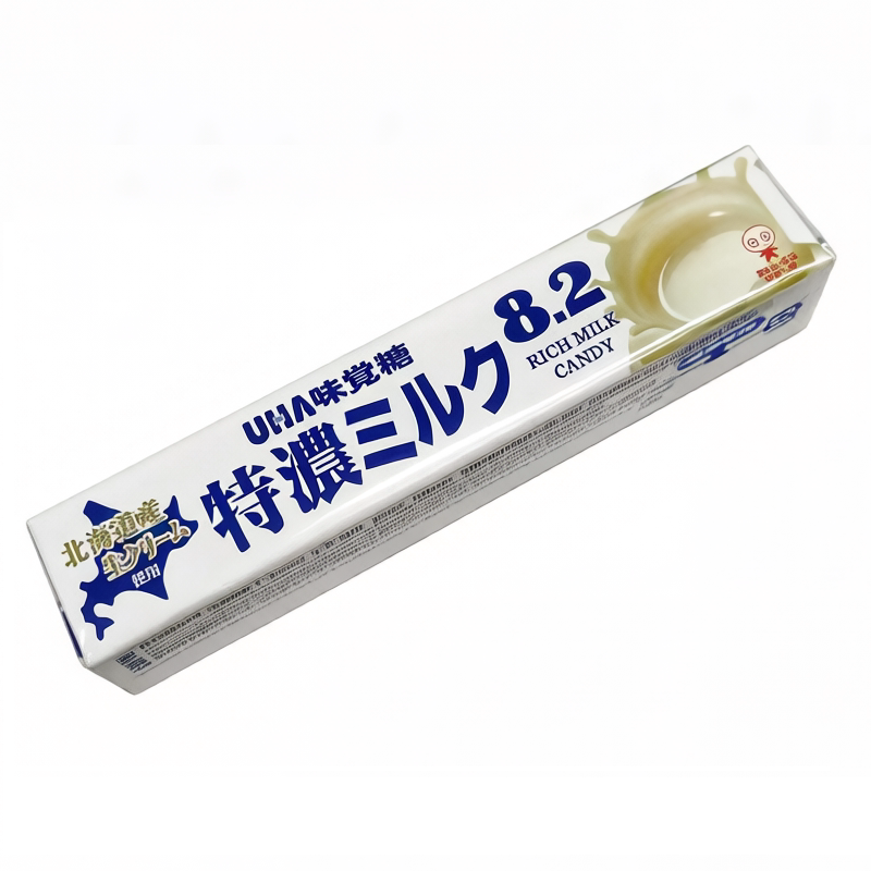 日本UHA悠哈奶糖抹茶糖特浓便携