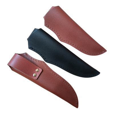 头层牛皮真皮刀套收纳刀鞘