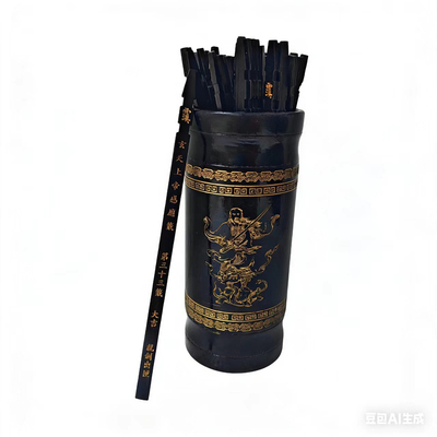 玄天上色真武北帝49签抽签桶