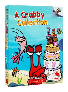 你好小螃蟹3册盒装点读版 A Crabby book Collection英文原版学乐桥梁书橡子系列送导读课送音频小刺猬