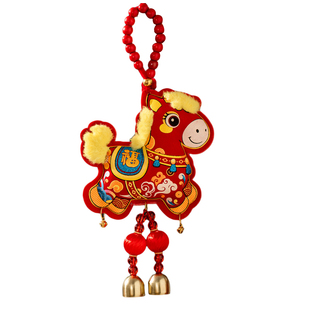 新年装饰马年乔迁福包挂件春节过年入户门挂饰喜庆氛围布置2026款