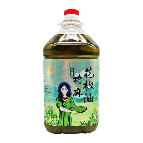 逸天厨花椒油5L洪雅特产大桶餐饮商用汉源特麻青花椒油火锅凉拌