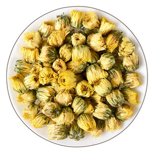菊花茶胎菊王500g散装浙江正宗白菊花茶不特级贡菊花茶金银花清香