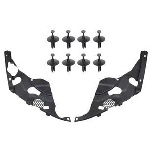 适用宝马3系325li/330i大灯护板改装发动机舱盖板320装饰用品改装