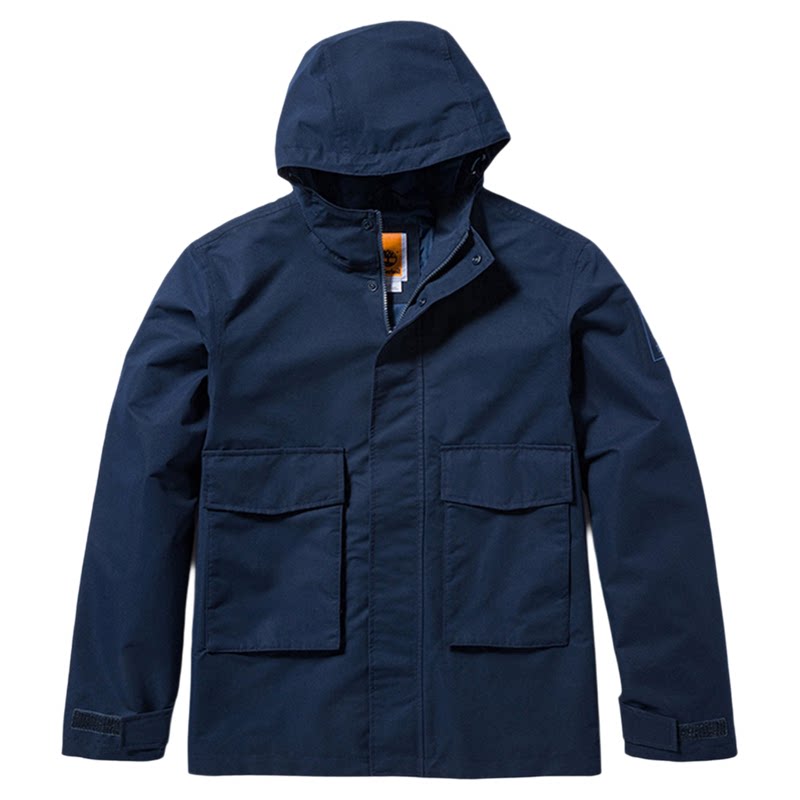 Timberland添柏岚户外男款防水防风连帽夹克单层冲锋衣外套A2PD8