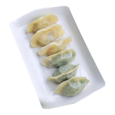 纯素荠菜田园玉米鲜蔬水饺煎蒸饺