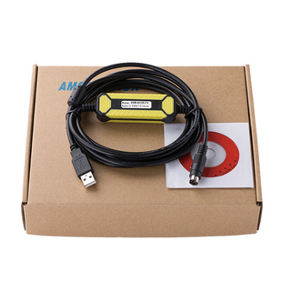 适用三菱plc编程电缆下载数据线FX3UC FX3G 2Sn通讯线USB-SC09-FX