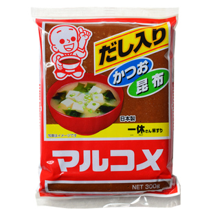日本进口味噌酱白味噌一休丸米味噌汤白酱日本大酱味增300g包邮