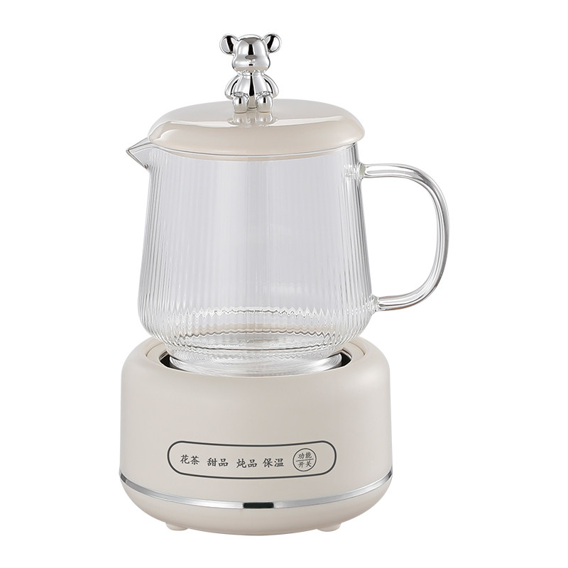 养生壶家用多功能全玻璃煮茶器烧水壶小型办公室花茶壶迷你养生杯