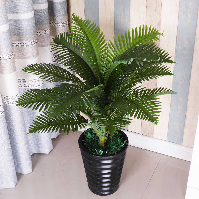 仿真绿植假树室内装饰落地小盆景盆栽仿真植物摆件吉祥红掌发财树