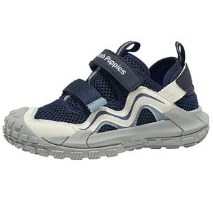 暇步士童鞋男童运动鞋夏季软底轻便休闲鞋大童防滑透气网面跑步鞋