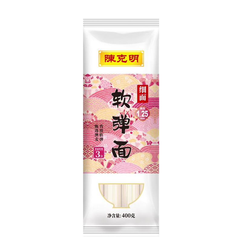 【CKM6】陈克明早餐面华夏软弹仿手擀面日晒月牙面超细龙须挂面 【CKM6】陈克明早餐面华夏软弹仿手擀面日晒月牙面超细龙须挂面