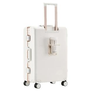 袋鼠红色行李箱结婚新婚陪嫁喜箱可登机20寸2026新款拉杆女皮箱子