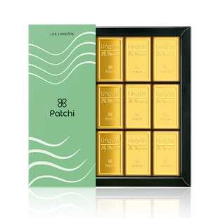 新年礼物Patchi迪拜芭驰金砖巧克力礼盒榛子酱进口高端生日伴手礼