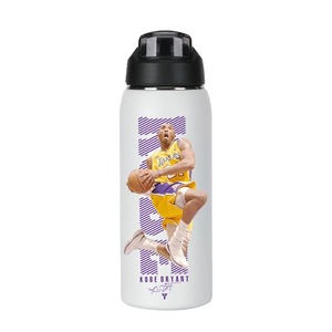 定制篮球迷水杯科比詹姆斯周边库里字母哥保温杯儿童生日礼物学生