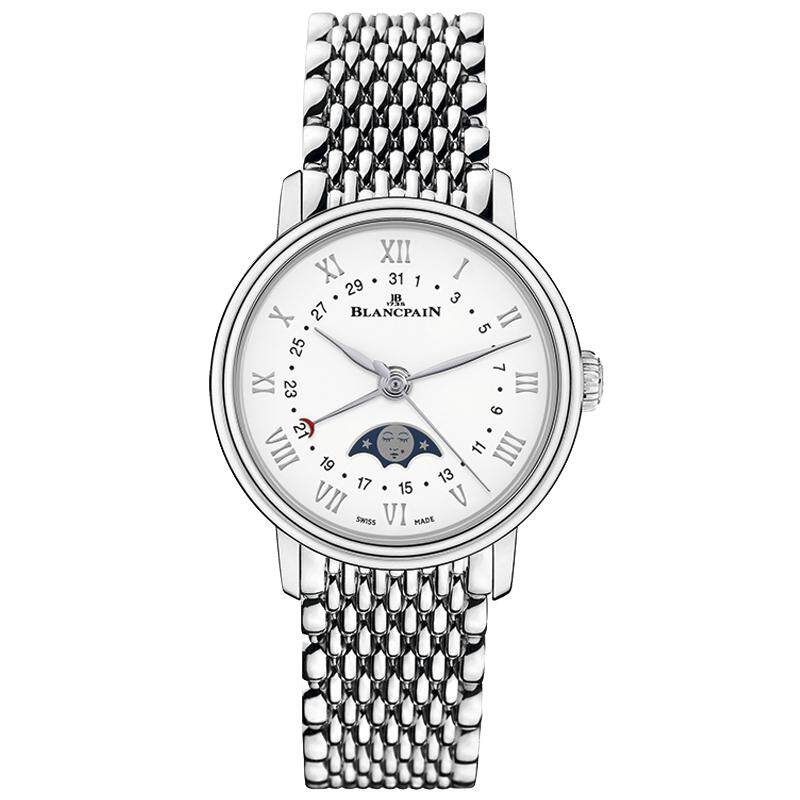 【自营】中古95新宝珀经典系列女表自动机械表女士月相手表瑞士