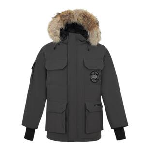 【高*版本】大鹅派克羽绒服女款2025新款冬季加厚中长款工装外套