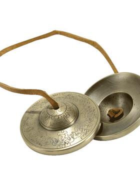 闯隆尼泊尔疗愈道具乐器碰铃一对