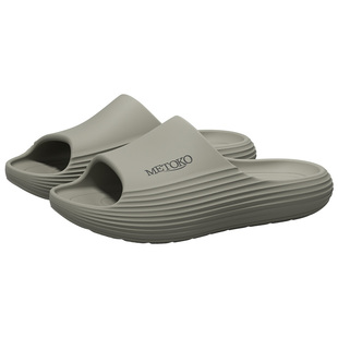 EVA踩屎感拖鞋男款室内家居浴室防滑不臭脚凉拖软厚底增高凉拖鞋