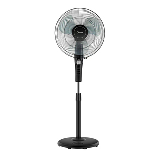 Midea/美的电风扇落地扇16寸家用三叶大风力纯铜强力定时FSA40YF