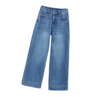 2026年新款显瘦百搭时尚窄版牛仔裤春夏薄款潮流九分裤高腰直筒裤