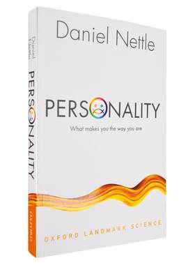 【现货】人格 认识自己 做更好的你 Personality Daniel Nettle 丹尼尔·内特尔 正版进口 英文原版书